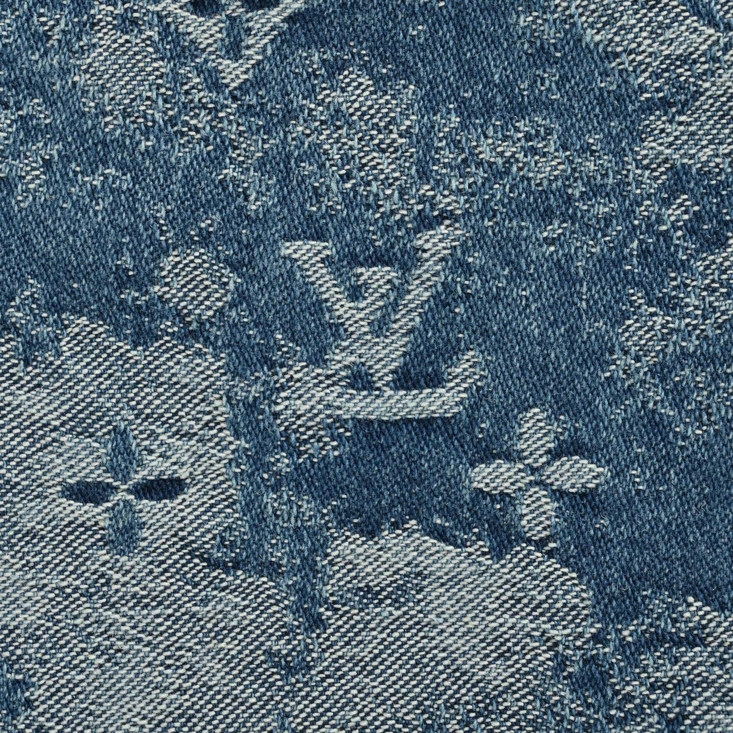 Cloud Monogram Blue Denim Jeans