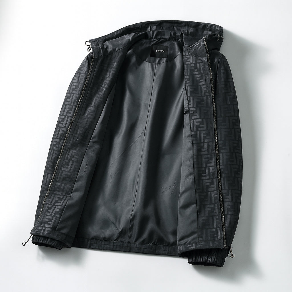 FF Monogram Hooded Jacket