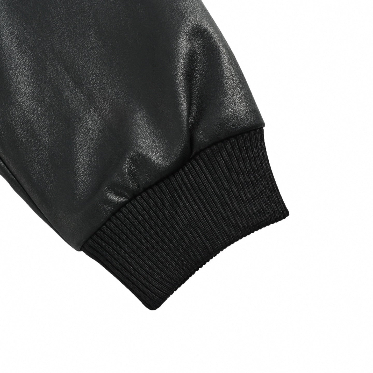 Reversible Leather & Nylon Bomber Jacket