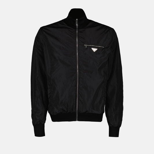 Re-Nylon and Wool Bomber
