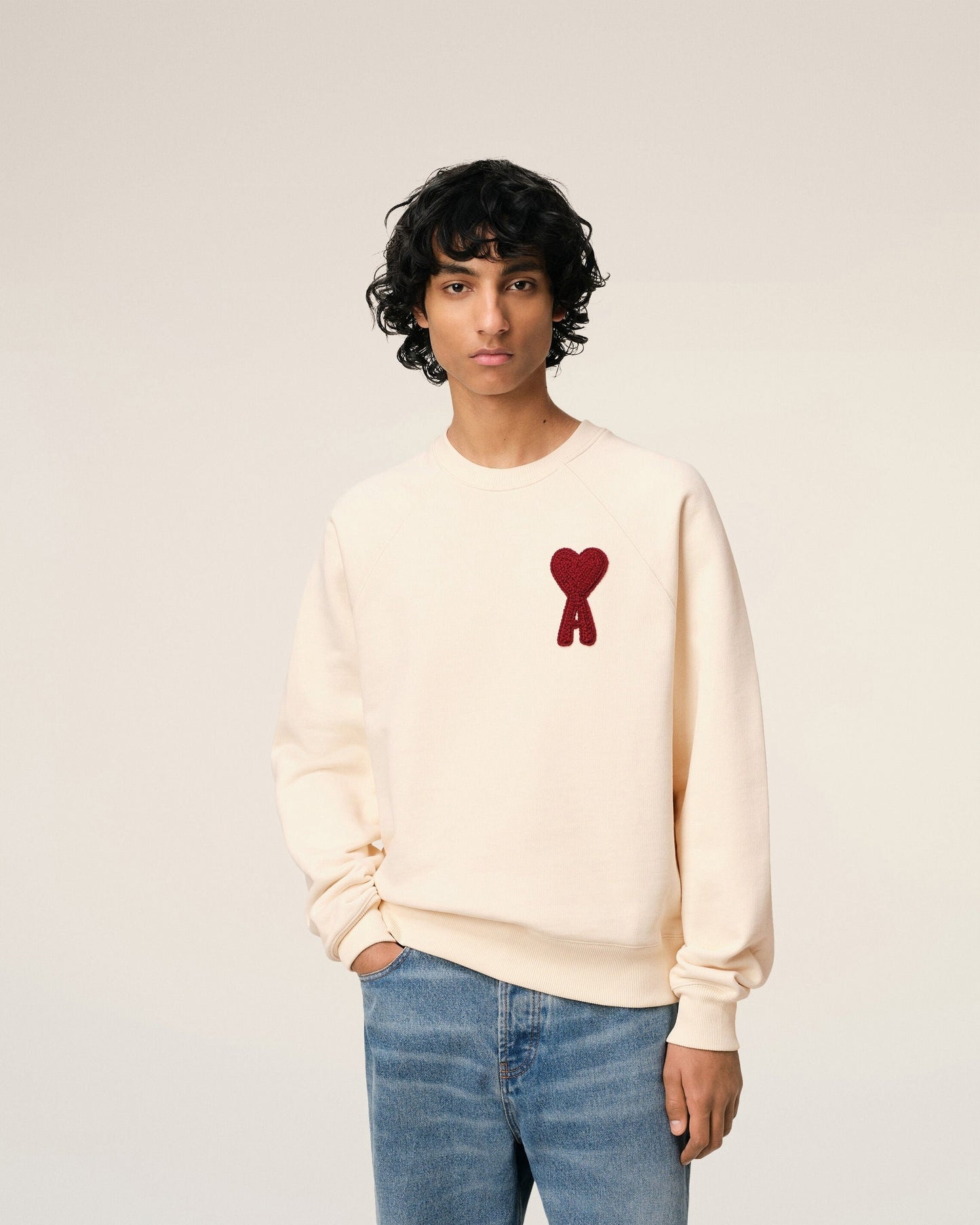 Ami de Coeur sweatshirt in heavy loopback