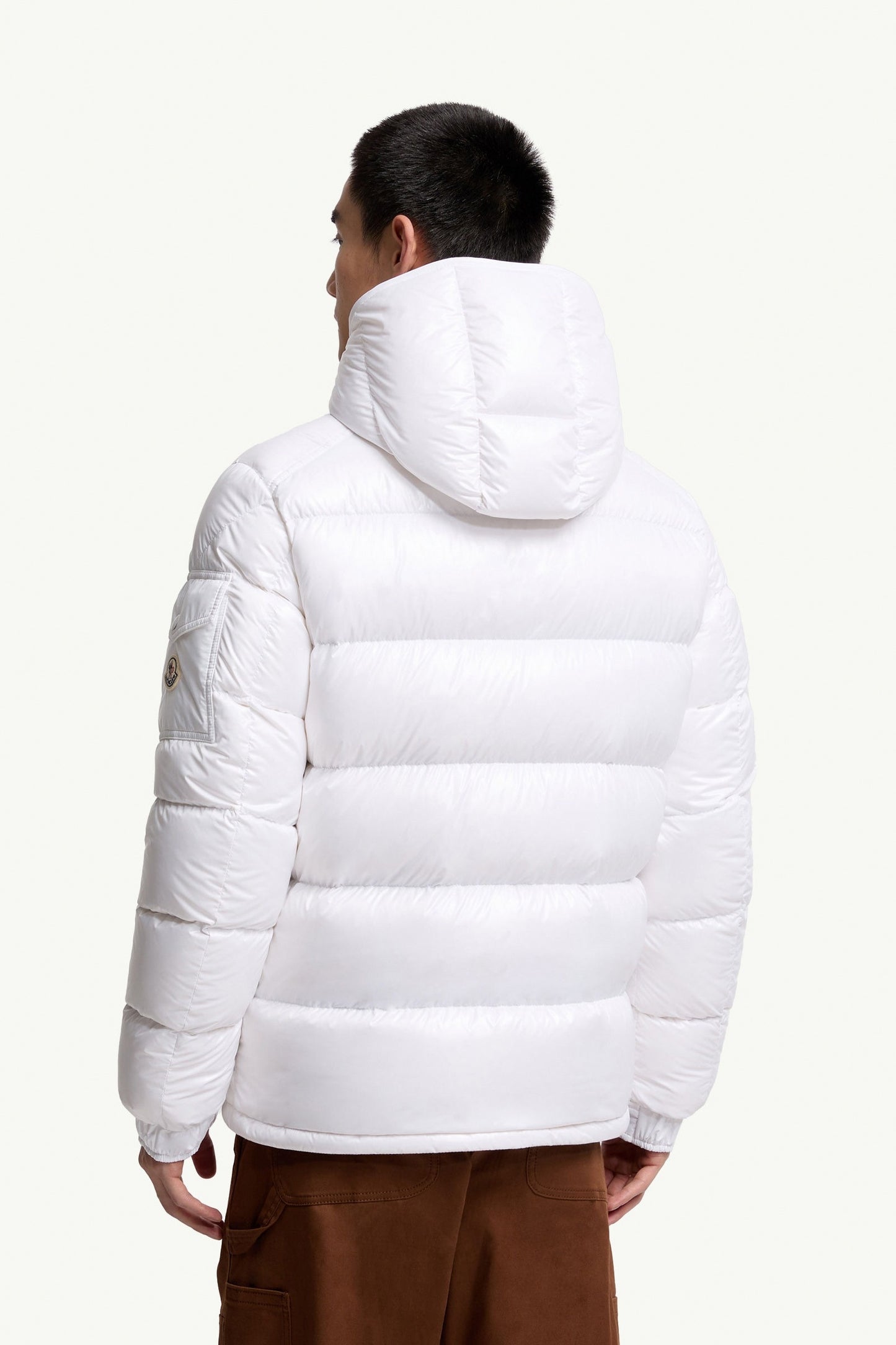 White Lightweight Insulated Puffer Jacket