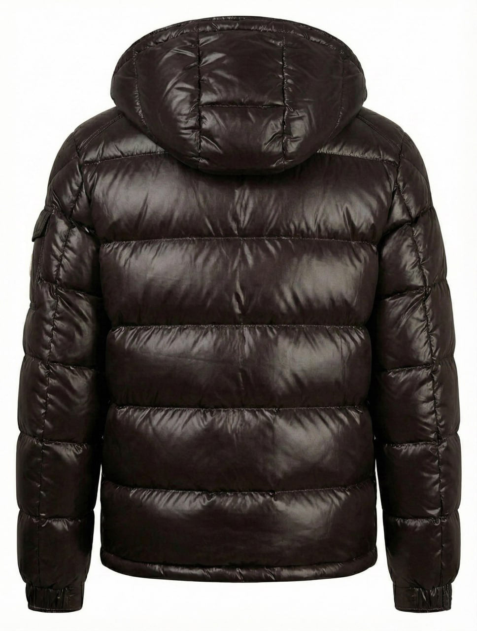 Dark Brown Lightweight Insulated Puffer Jacket